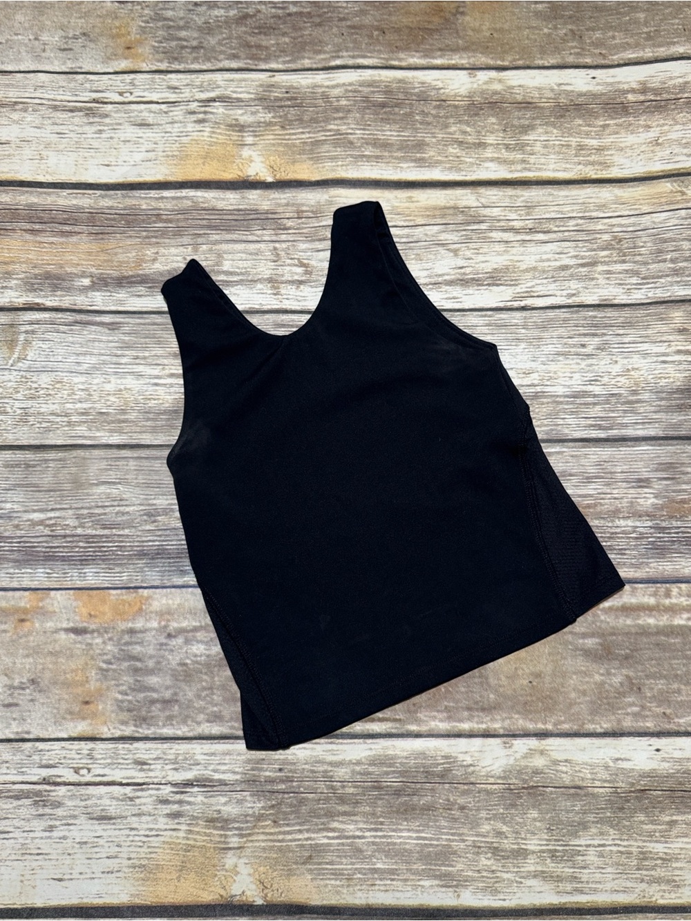 Abercrombie Kids Black Scoop Tank Top